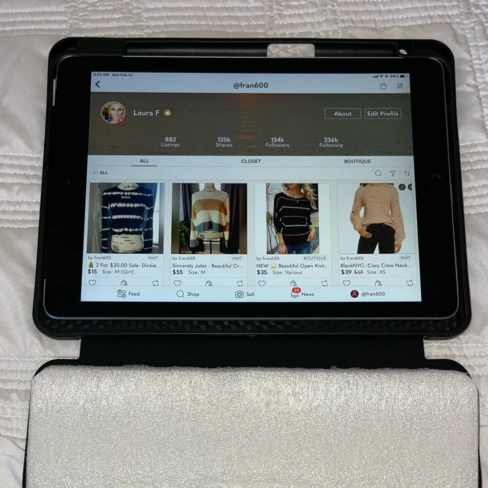 Cousper iPad Case - New, in Black!